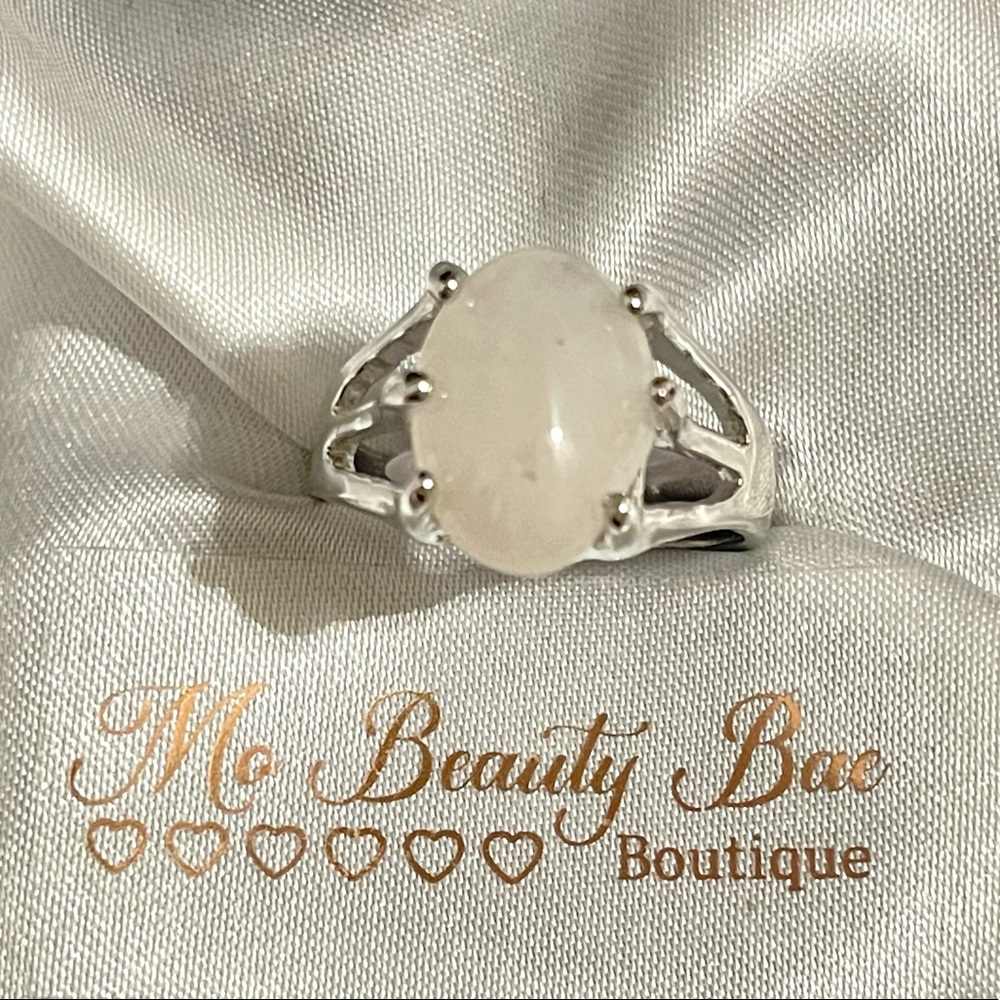 Clear Quartz Crystal Ring